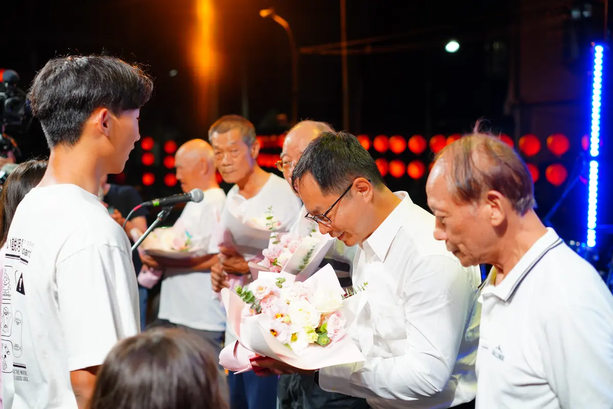 晚會現場，當初曾參與反五輕的運動者王信長、黃進楠、蔡國和，以及已經過世的反五輕運動者的家屬：劉月娥（劉永鈴的妹妹）、楊臨賢（楊朝明的兒子）、陳巧雲（陳朝智的女兒）前來。